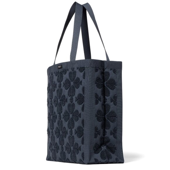 New Kate Spade Brooke Terry Carryall Large Tote Blazer Blue - Picture 5 of 5